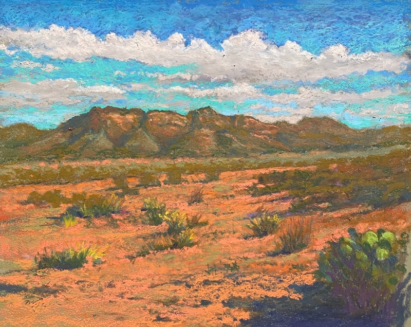 Big Bend Afternoon by artist Mike Etie